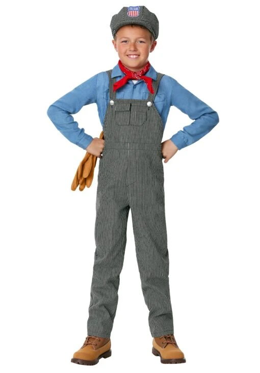 Child Classic Train Engineer Costume