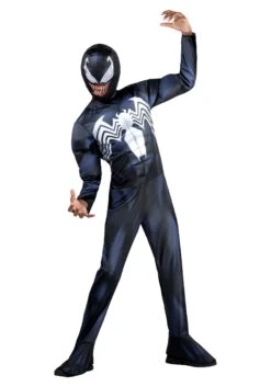 JAZWARES Marvel Venom Qualux Costume For Boys