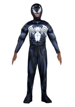 JAZWARES Marvel Venom Qualux Costume For Boys -Halloween Costumes Shop child venom qualux costume alt 5