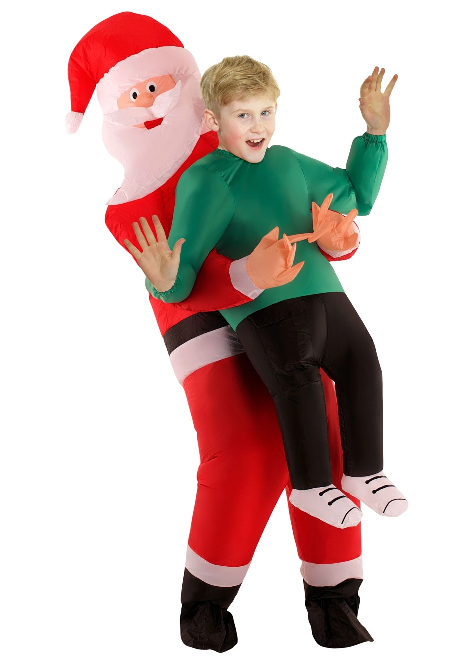 Kids Santa Pick Me Up Costume 1 Kids Santa Pick Me Up Costume