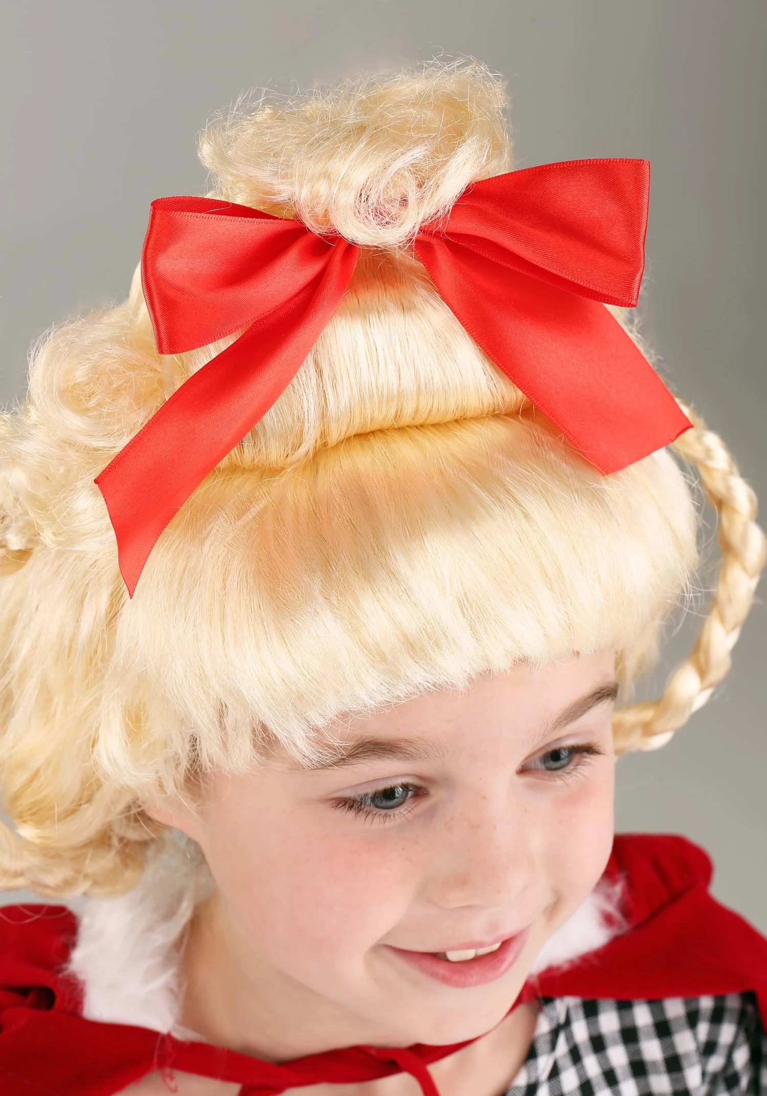 Dr. Seuss Cindy Lou Who Christmas Girl Wig 2 Dr. Seuss Cindy Lou Who Christmas Girl Wig - Image 2