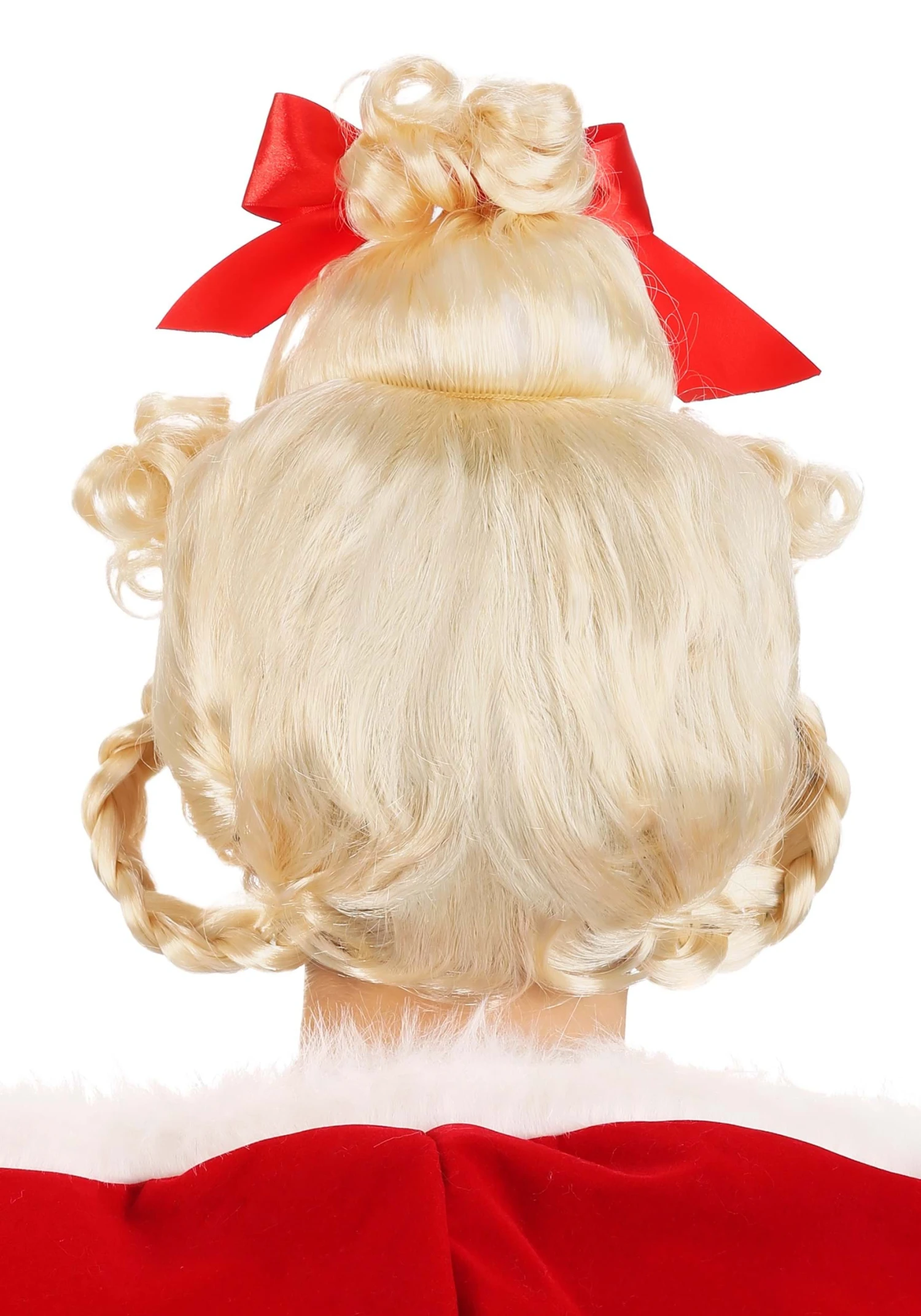 Dr. Seuss Cindy Lou Who Christmas Girl Wig 3 Dr. Seuss Cindy Lou Who Christmas Girl Wig - Image 3