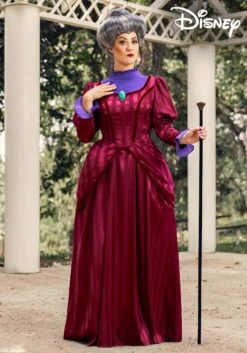 Disney Cinderella Deluxe Women's Lady Tremaine Costume Dress