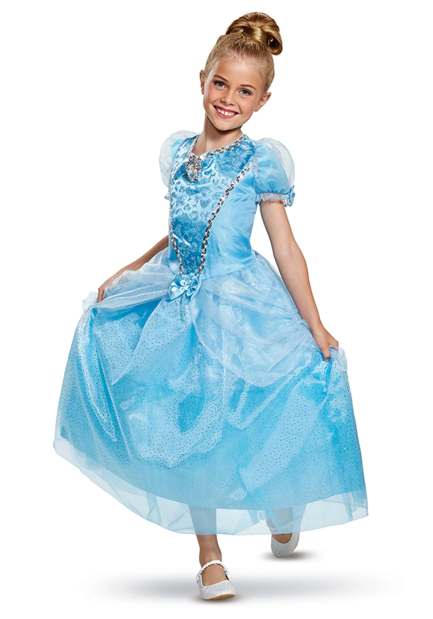 Disguise Cinderella Deluxe Costume For Kids 2 Disguise Cinderella Deluxe Costume For Kids - Image 2