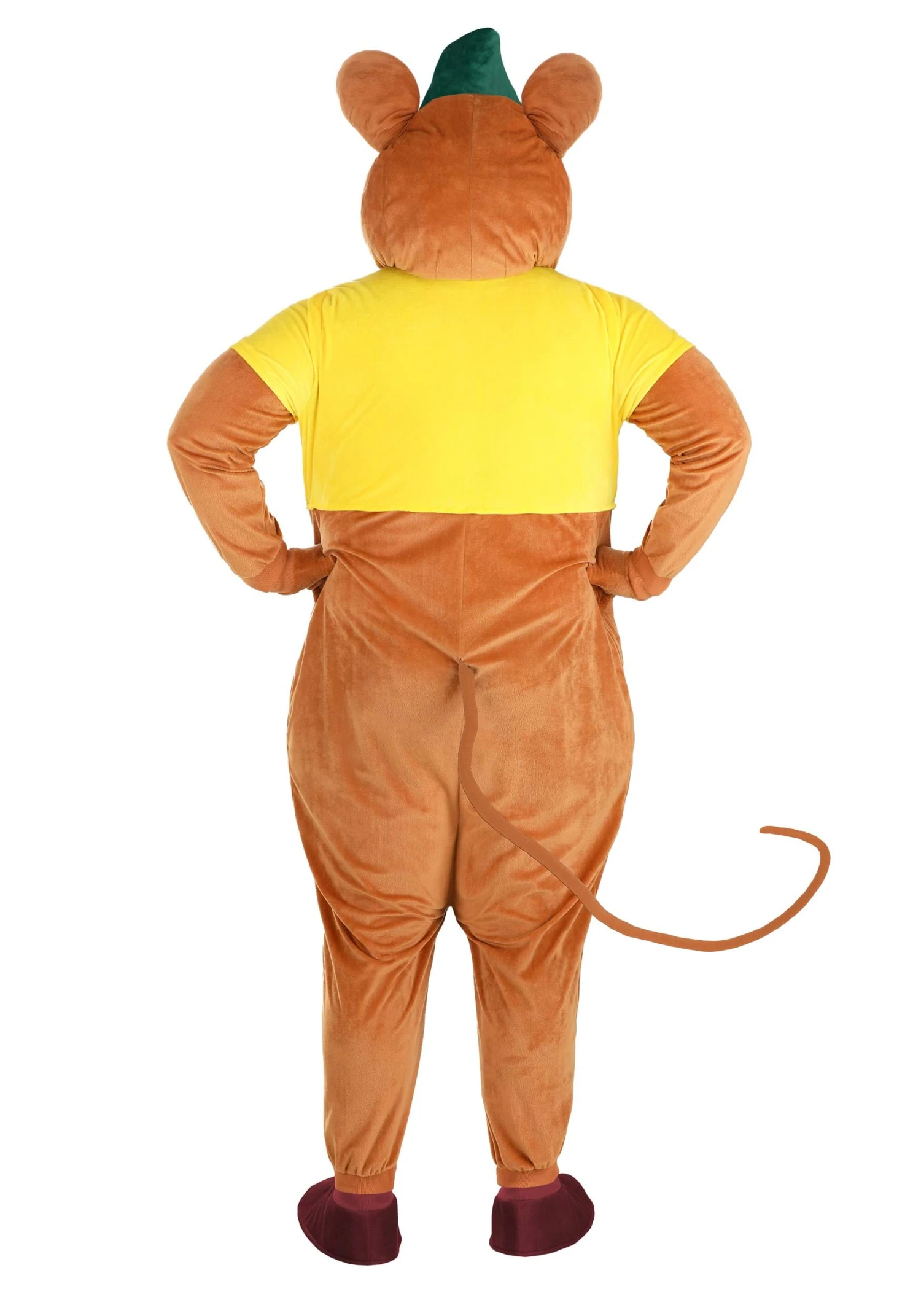 Men's Plus Size Disney Cinderella Deluxe Gus Gus Costume 2 Men's Plus Size Disney Cinderella Deluxe Gus Gus Costume - Image 2