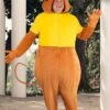Men's Plus Size Disney Cinderella Deluxe Gus Gus Costume