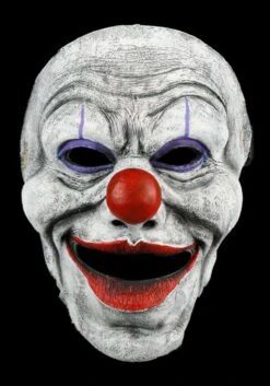 Adult Classic Cirkus Clown Mask -Halloween Costumes Shop classic cirkus clown mask alt 4