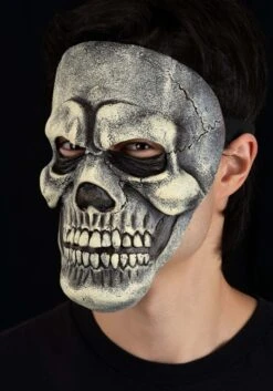 Classic Skull Mask For Adults -Halloween Costumes Shop classic skull mask alt 4