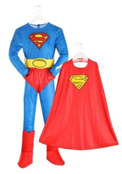 Classic Superman Costume For Kids 11 Classic Superman Costume For Kids -Halloween Costumes Shop classic superman kids costume alt 5