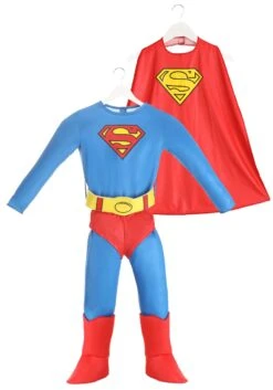 Classic DC Comics Superman Toddler Costume 11 Classic DC Comics Superman Toddler Costume -Halloween Costumes Shop classic superman toddler costume alt 5