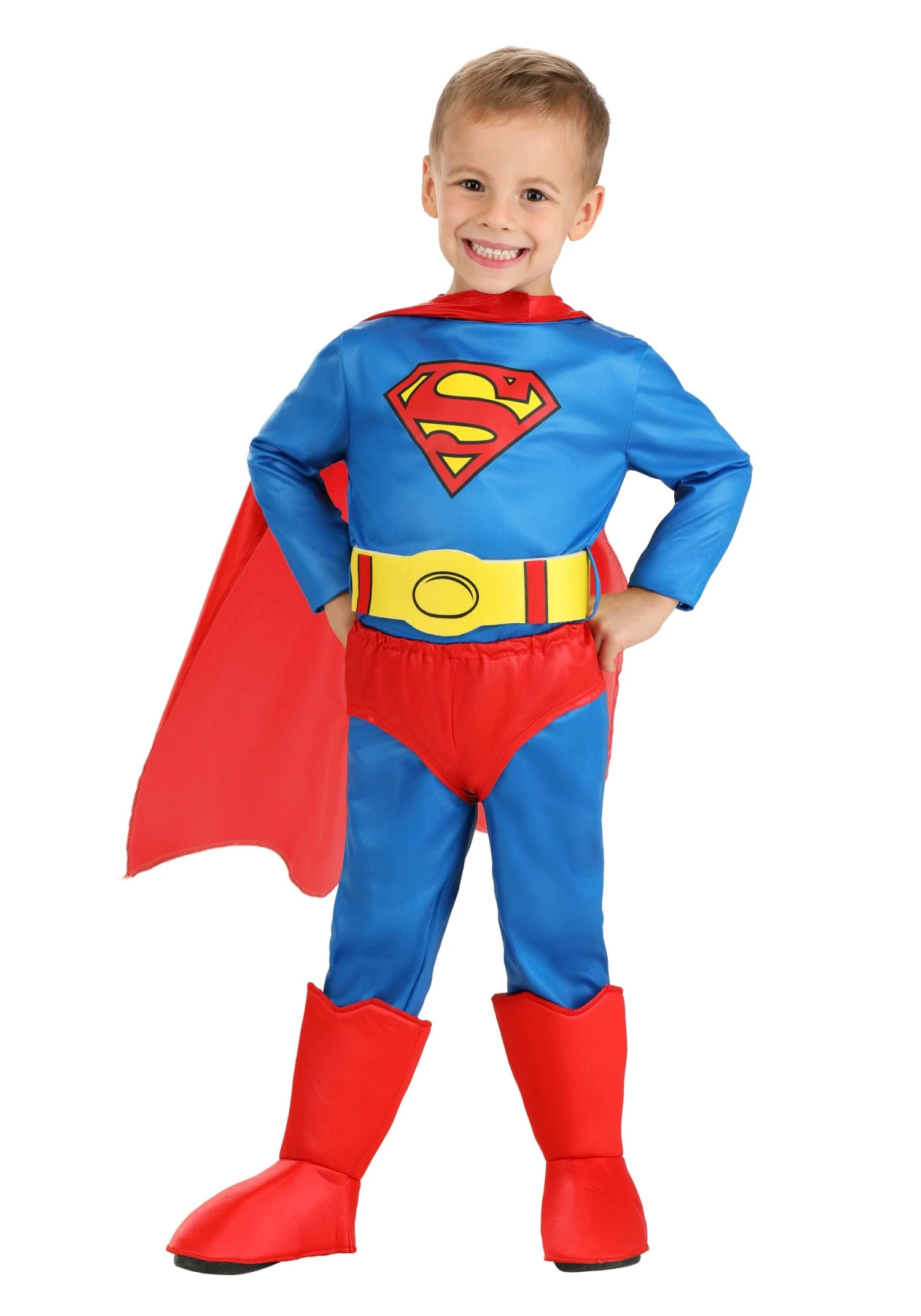 Classic DC Comics Superman Toddler Costume 1 Classic DC Comics Superman Toddler Costume