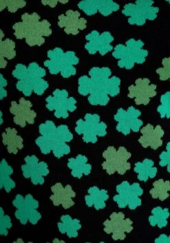 Clovers All-Over Print St Patrick's Sweater For Adults -Halloween Costumes Shop clovers all over st patricks sweater alt 5