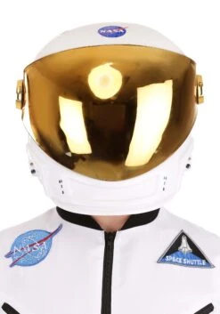 Adult Deluxe Cosmonaut Space Costume Helmet -Halloween Costumes Shop cosmonaut adult space helmet alt 4