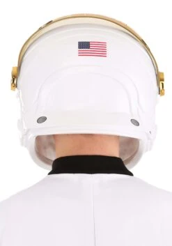 Adult Deluxe Cosmonaut Space Costume Helmet -Halloween Costumes Shop cosmonaut adult space helmet alt 5