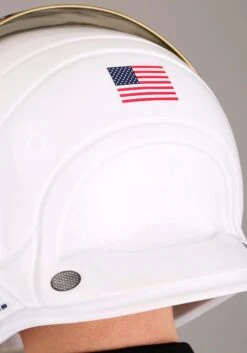 Adult Deluxe Cosmonaut Space Costume Helmet -Halloween Costumes Shop cosmonaut adult space helmet alt 8