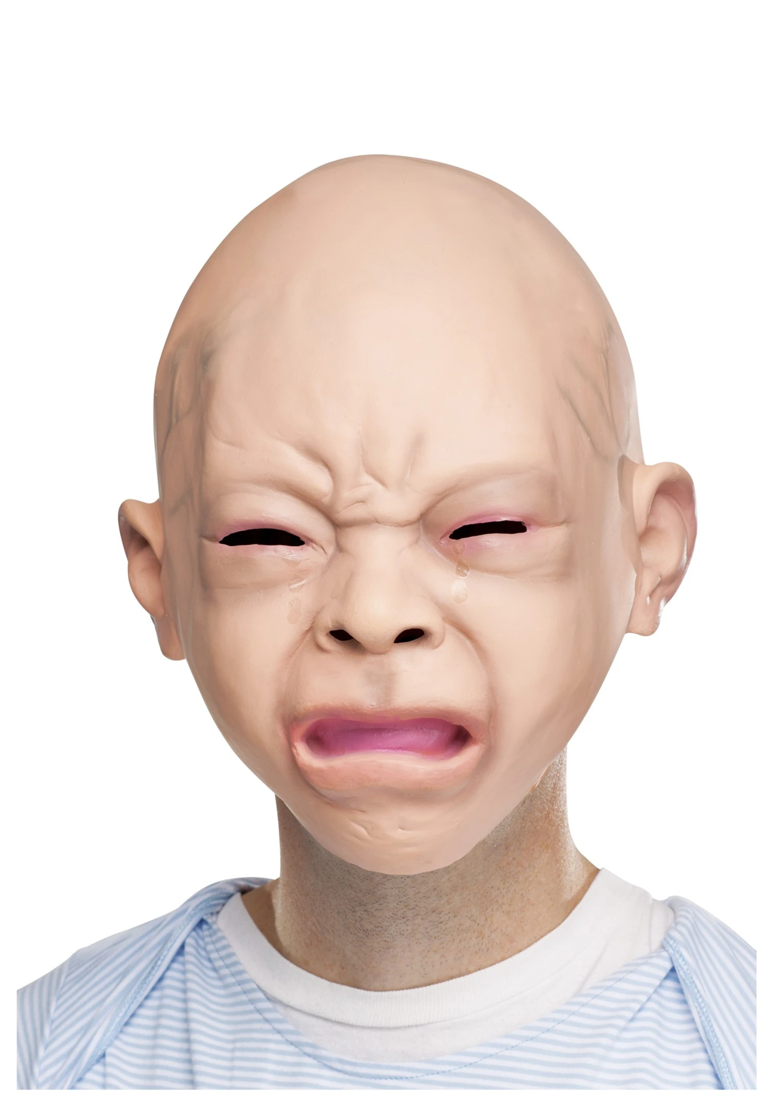 Fun World Bald Crying Baby Mask 1 Fun World Bald Crying Baby Mask