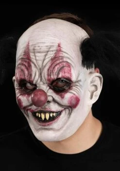 Adult Dark Clown Full Face Mask -Halloween Costumes Shop dark clown full face mask alt 3