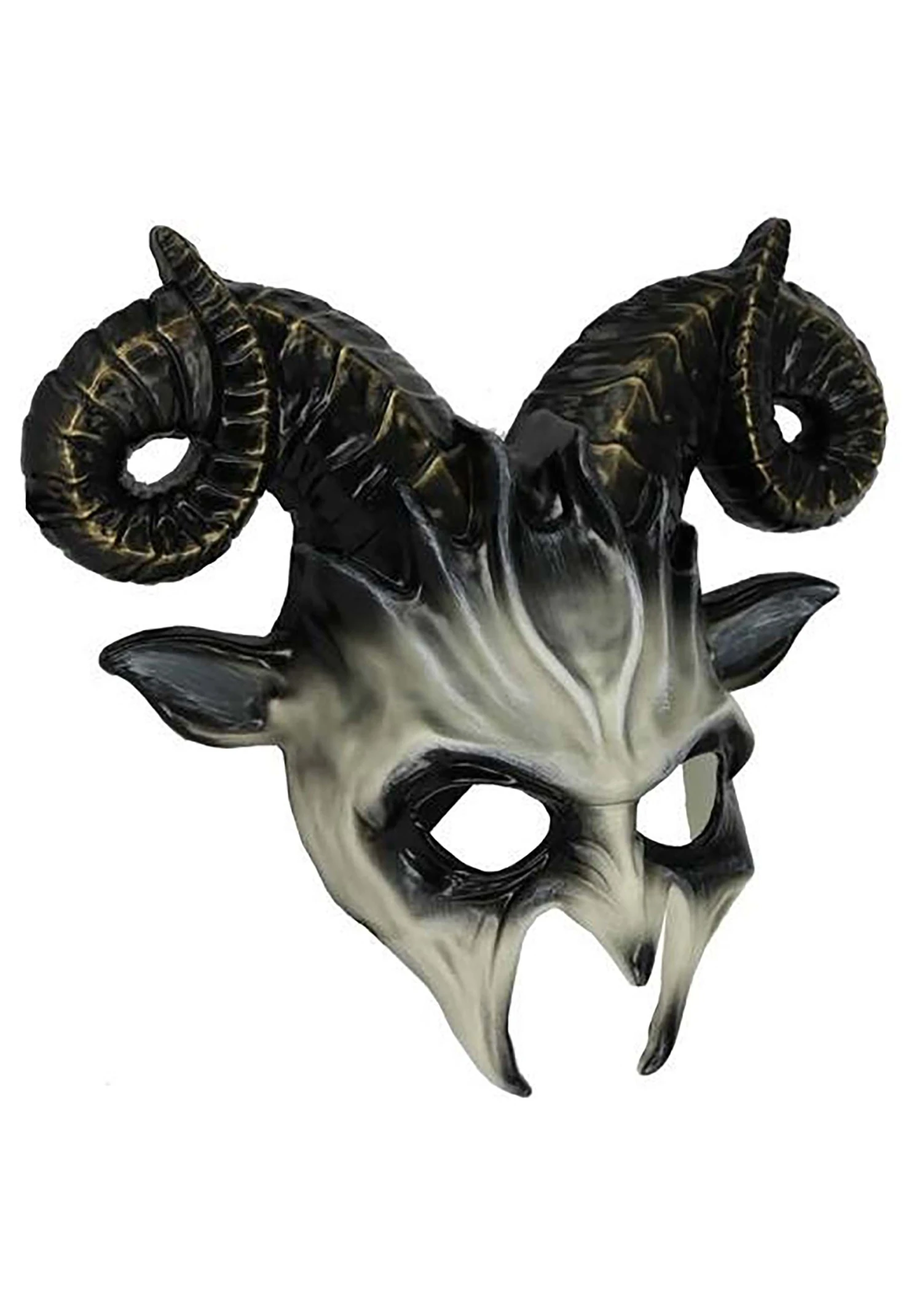 Adult Dark Demon Costume Mask 2 Adult Dark Demon Costume Mask - Image 2