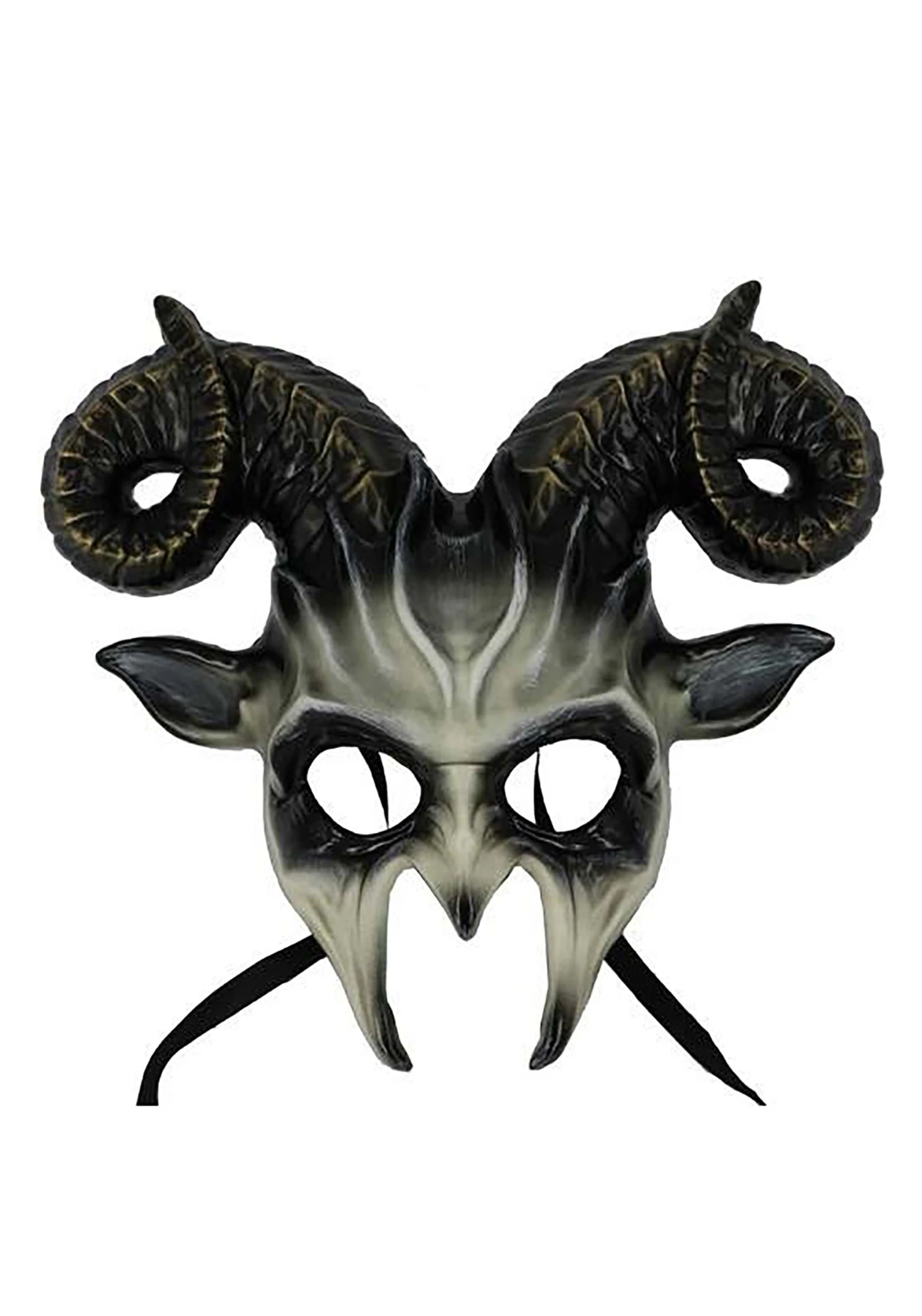 Adult Dark Demon Costume Mask 1 Adult Dark Demon Costume Mask