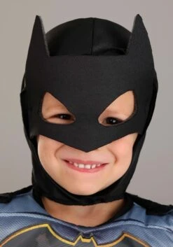 DC Comics Batman Deluxe Costume For Toddlers -Halloween Costumes Shop dc comics batman deluxe toddler costume alt 2