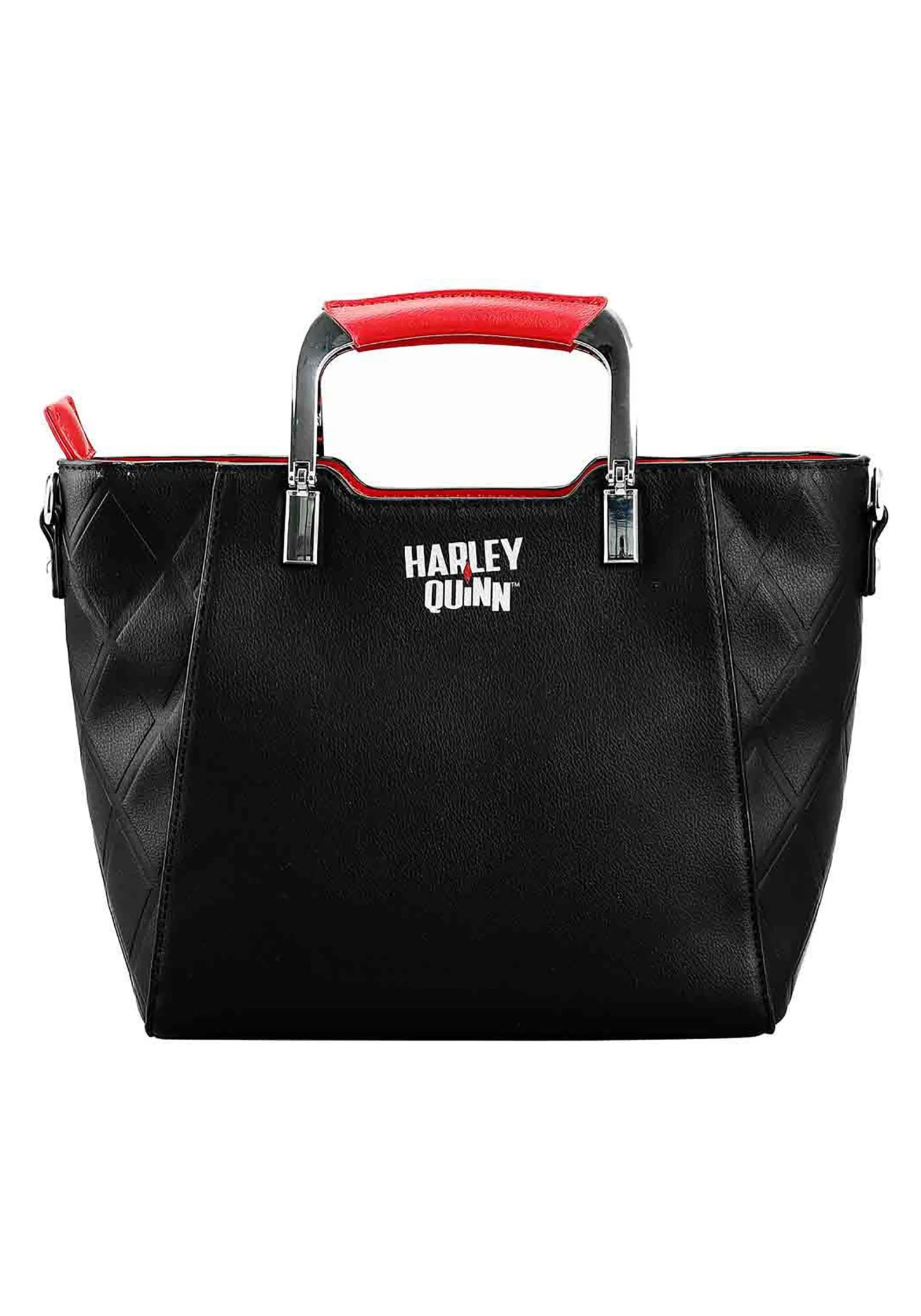 DC Comics Suicide Squad Harley Quinn Metallic Heart Handbag 2 DC Comics Suicide Squad Harley Quinn Metallic Heart Handbag - Image 2