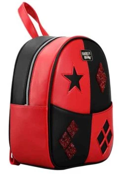 DC Comics Suicide Squad Mini Harley Quinn Backpack -Halloween Costumes Shop dc comics suicide squad harley quinn mini backpack alt 3