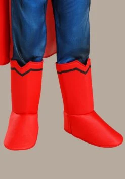 DC Comics Deluxe Kids Superman Costume -Halloween Costumes Shop dc comics superman deluxe kids costume alt 4