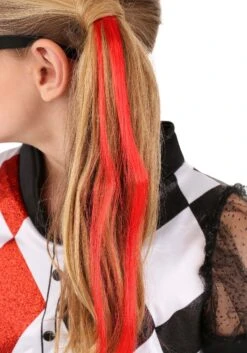 DC Superhero Girls Deluxe Harley Quinn Costume -Halloween Costumes Shop dc superhero deluxe harley quinn costume for girls alt 3