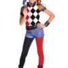 DC Superhero Girls Deluxe Harley Quinn Costume