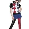DC Premium Harley Quinn Costume For Girls