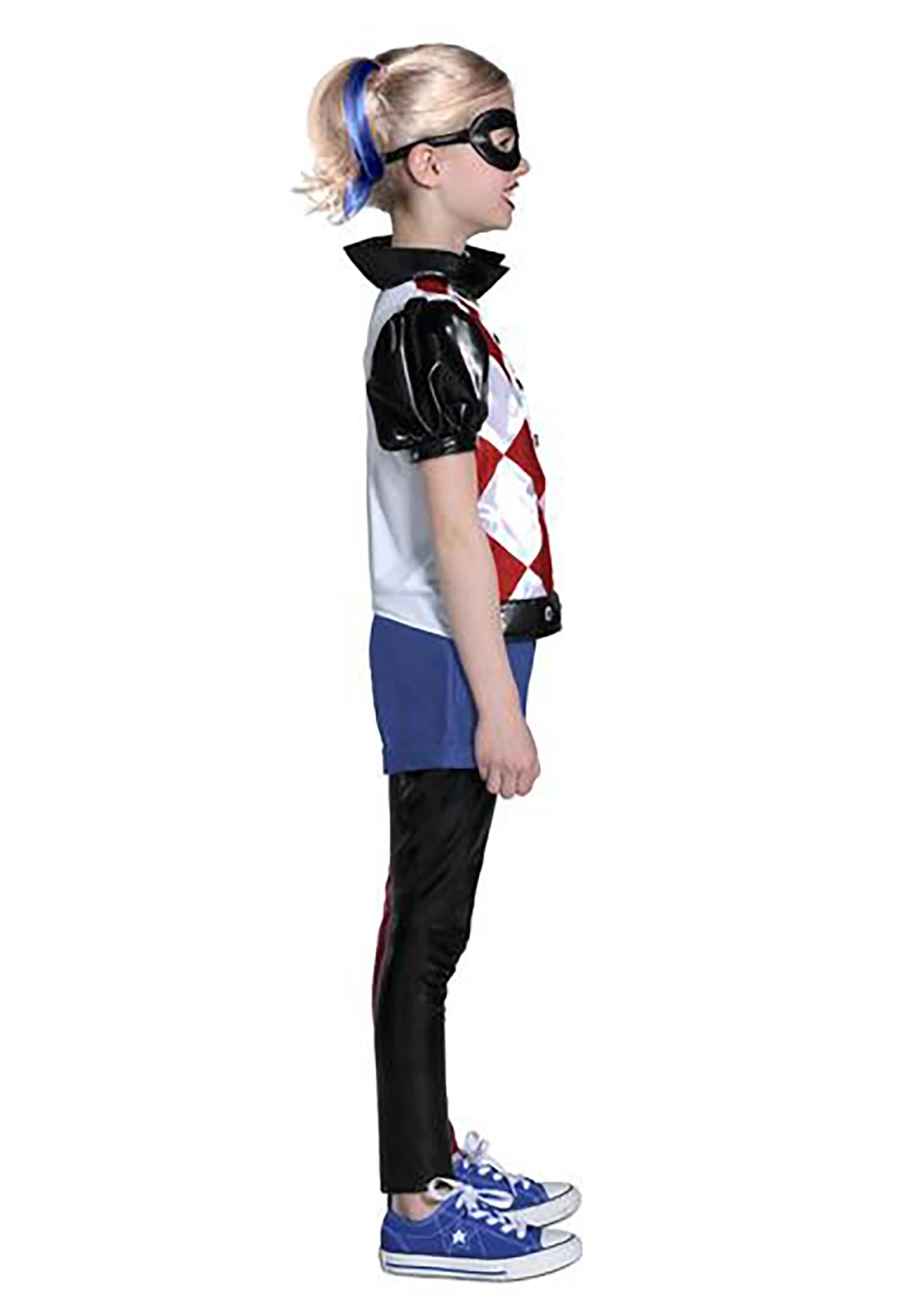 DC Premium Harley Quinn Costume For Girls 2 DC Premium Harley Quinn Costume For Girls - Image 2
