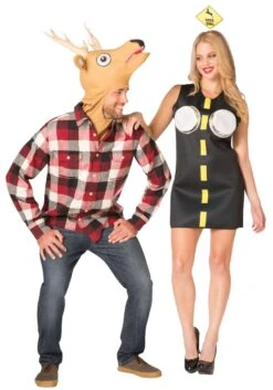 Deer In Headlights Couples Costume