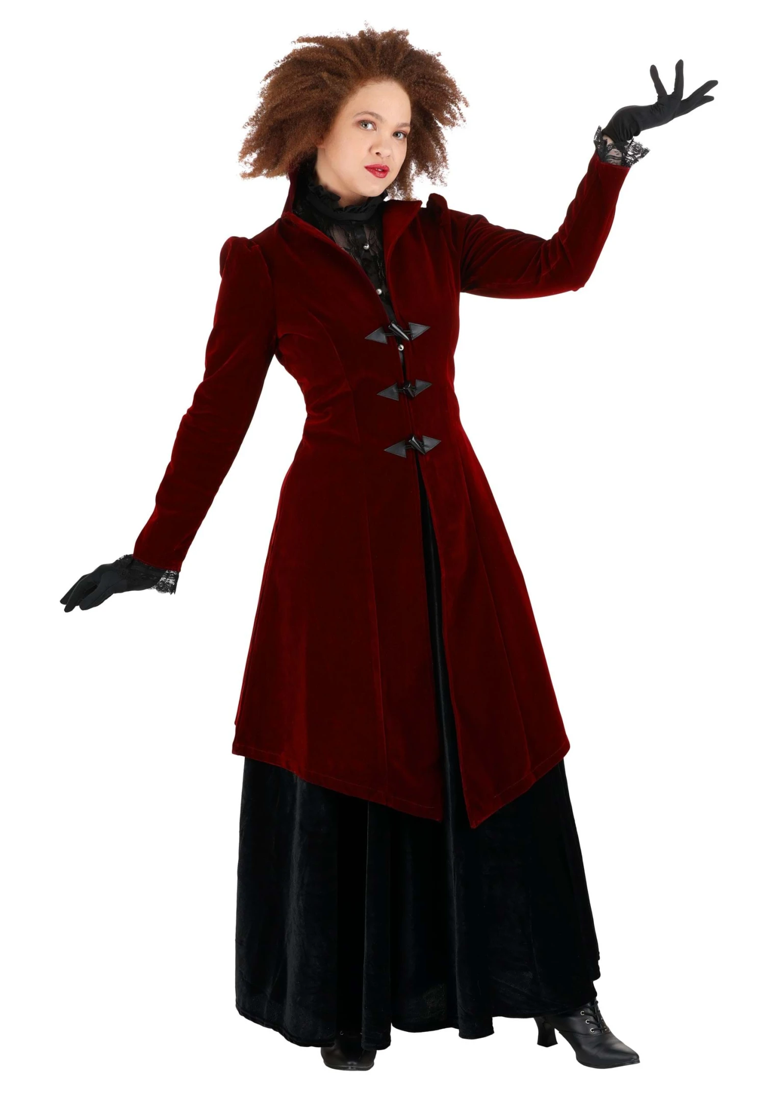 Delightfully Dreadful Vampiress Costume For Women 2 Delightfully Dreadful Vampiress Costume For Women - Image 2