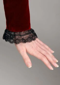 Delightfully Dreadful Vampiress Costume For Women 9 Delightfully Dreadful Vampiress Costume For Women -Halloween Costumes Shop delightfully dreadful vampiress alt 4