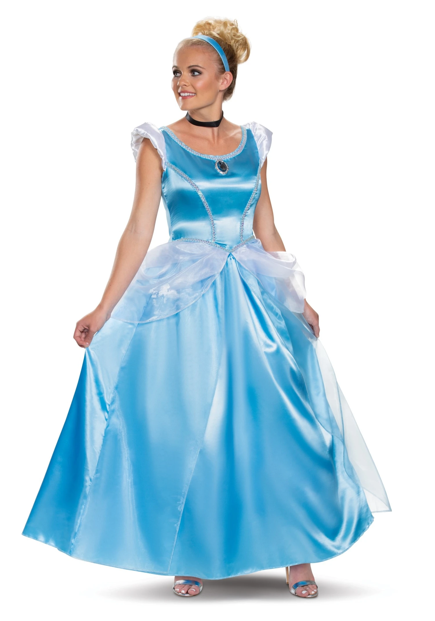 Disguise Deluxe Adult Cinderella Costume 1 Disguise Deluxe Adult Cinderella Costume