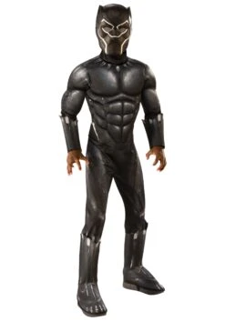 Deluxe Black Panther Kid's Costume