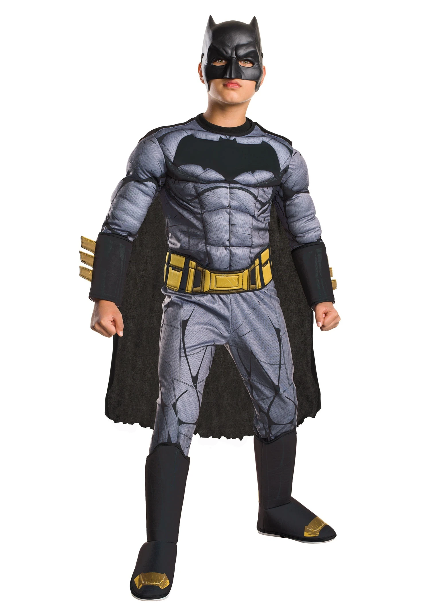 Kid's Child Dawn Of Justice Batman Deluxe Costume 1 Kid's Child Dawn Of Justice Batman Deluxe Costume