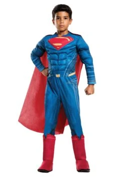 Kid's Dawn Of Justice Deluxe Superman Costume