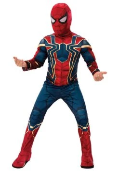Kid's Deluxe Iron Spider Avengers Endgame Costume