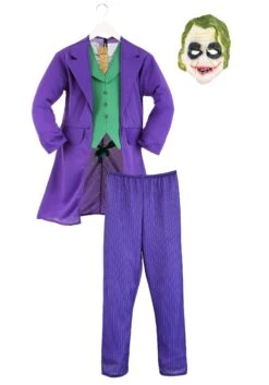 Kids Deluxe Joker Costume -Halloween Costumes Shop deluxe child joker costume 1