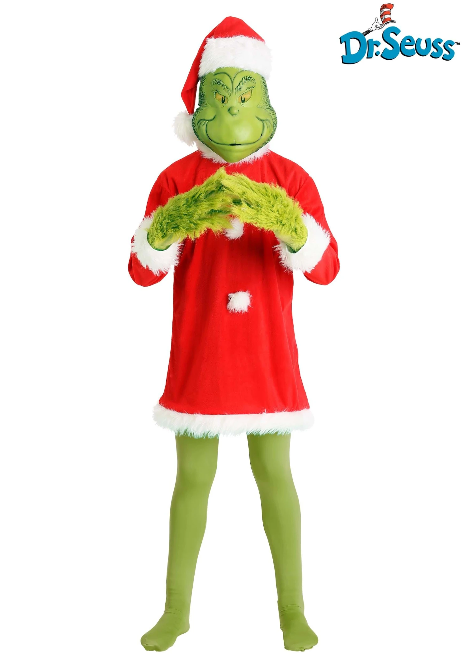 Deluxe Grinch Costume 1 Deluxe Grinch Costume
