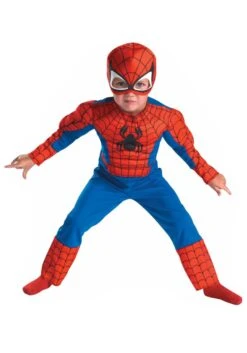 Disguise Deluxe Toddler Spiderman Costume For Boys