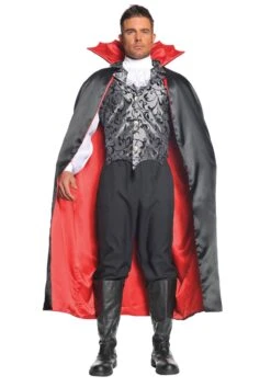 Deluxe Vampire Cape For Adults