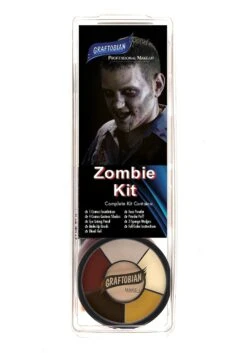 Graftobian Deluxe Zombie Face Makeup Kit