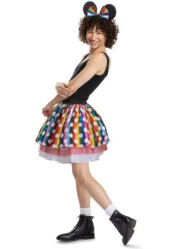 Disguise Disney Pride Minnie Mouse Costume Dress For Adults -Halloween Costumes Shop disney adult pride minnie mouse costume alt 3