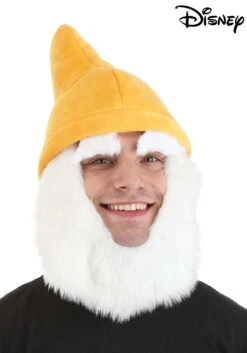 Disney Dwarf Plush Hat & Beard For Men