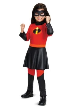 Disguise Disney Incredibles 2: Deluxe Toddler Violet Jumpsuit Costume