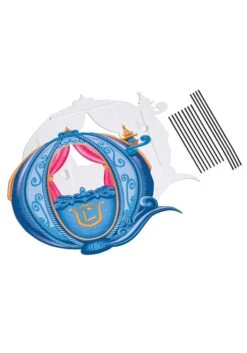 Disguise Cinderella Disney Princess Carriage Adaptive Wheelchair Cover Costume -Halloween Costumes Shop disney princess carriage adaptive wheelchair cover alt 1