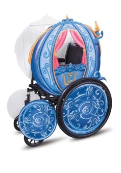 Disguise Cinderella Disney Princess Carriage Adaptive Wheelchair Cover Costume -Halloween Costumes Shop disney princess carriage adaptive wheelchair cover alt 2