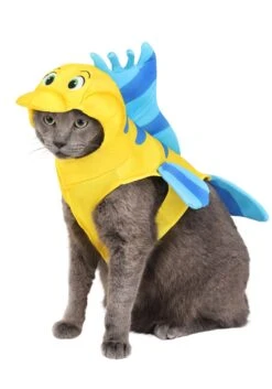 Disney Princess Flounder Costume For Dogs 5 Disney Princess Flounder Costume For Dogs -Halloween Costumes Shop disney princess flounder dog costume alt 2